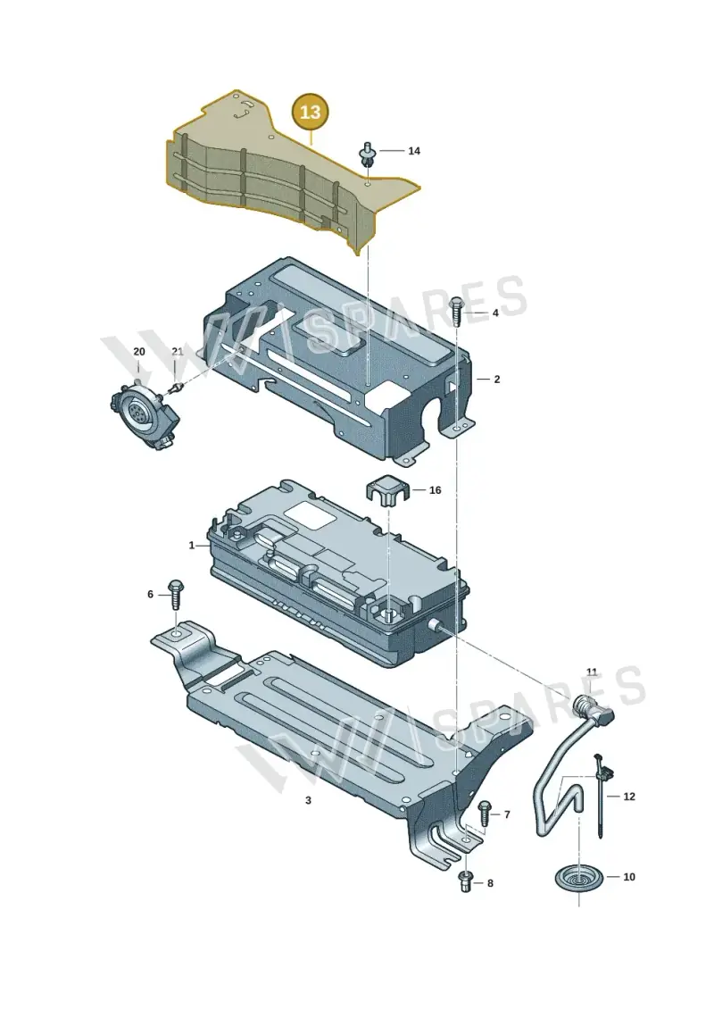 4M0915365 — Audi RS Q8 Quattro (2019-) diagram 429915005, position 13