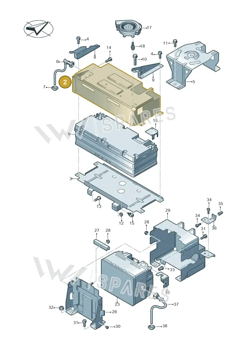 4M0915399L — Audi Q7 (2015-2025) diagram 859915050, position 2
