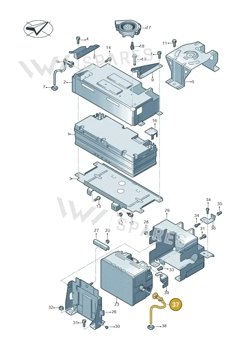 4M0915500B — Audi Q7 (2015-2025) diagram 859915050, position 37