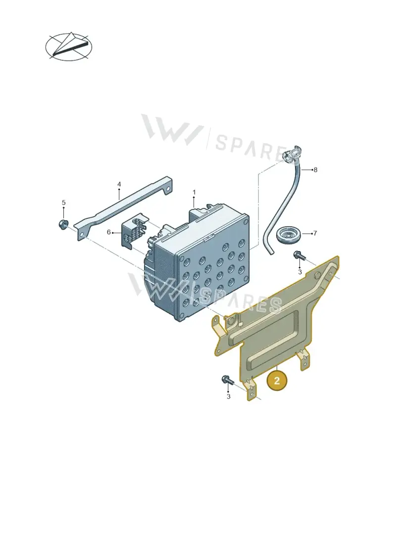 4M0915515 — Audi Q8 (2018-2025) diagram 859915015, position 2