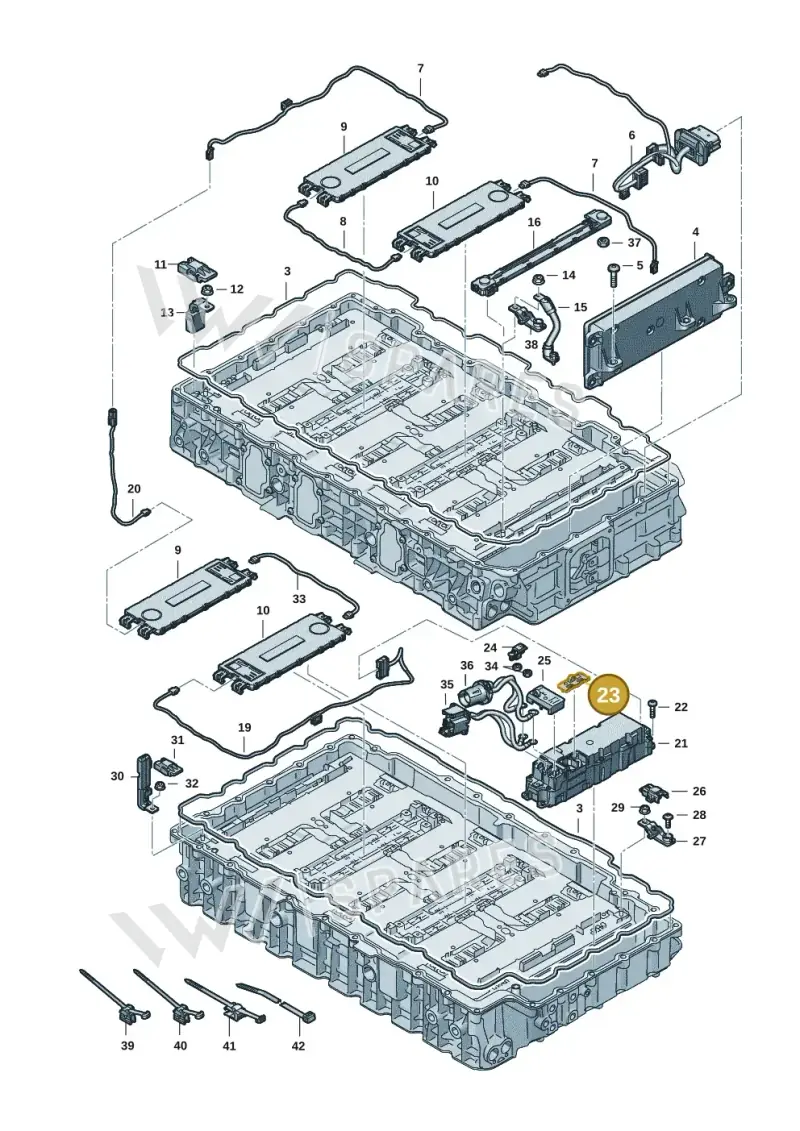 4M0915822 — Audi Q8 (2018-2025) diagram 429915500, position 23