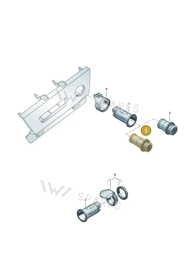 4M0919303 — Audi A5 Limo 2.0 (2024-) diagram f5s919900, position 1