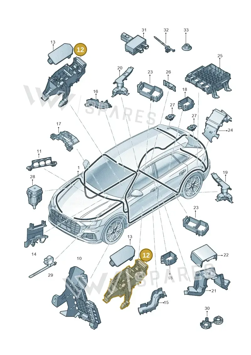 4M0937545 — Audi RS Q8 (2019-2025) diagram 429971800, position 12