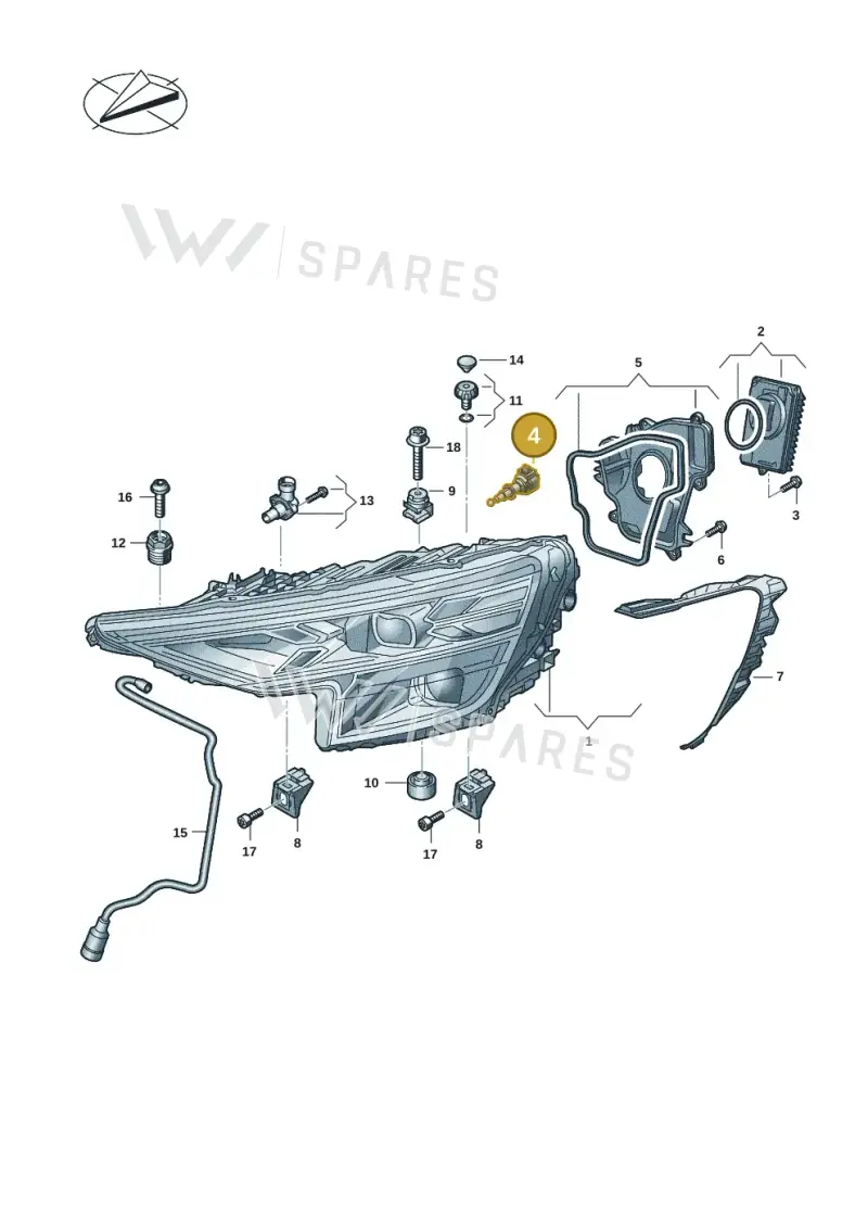 4M0941295 — Audi RS Q8 Quattro (2019-) diagram 429941015, position 4