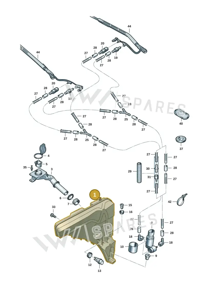 4M0955452C — Audi RS Q8 Quattro (2019-) diagram 429955015, position 1