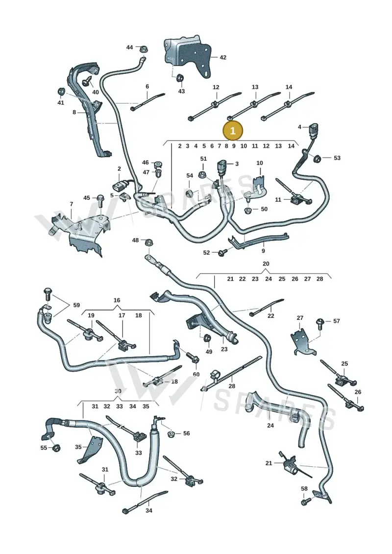 4M0971228DK — Audi Q8 (2018-2025) diagram 429972000, position 1