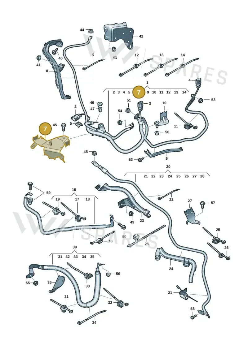 4M0971815A — Audi Q8 (2018-2025) diagram 429972007, position 7