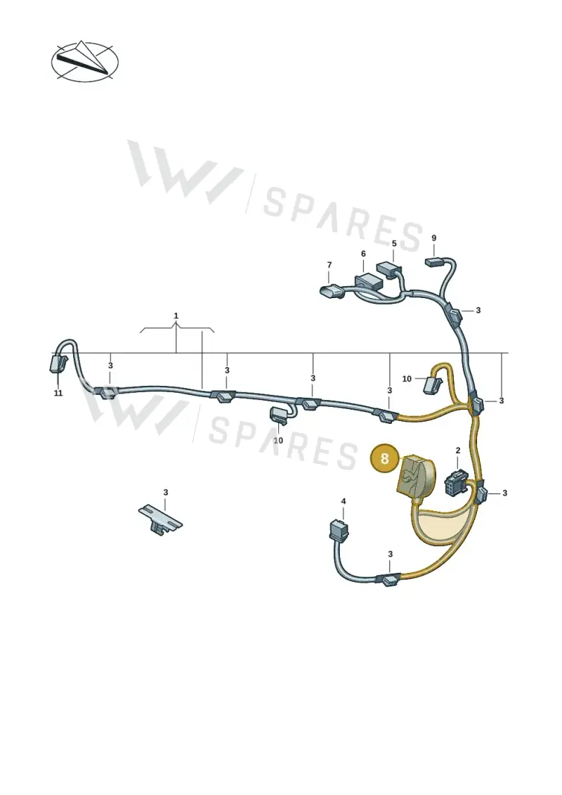 4M0972977 — Volkswagen Multivan (2021-2025) diagram 7t0972310, position 8
