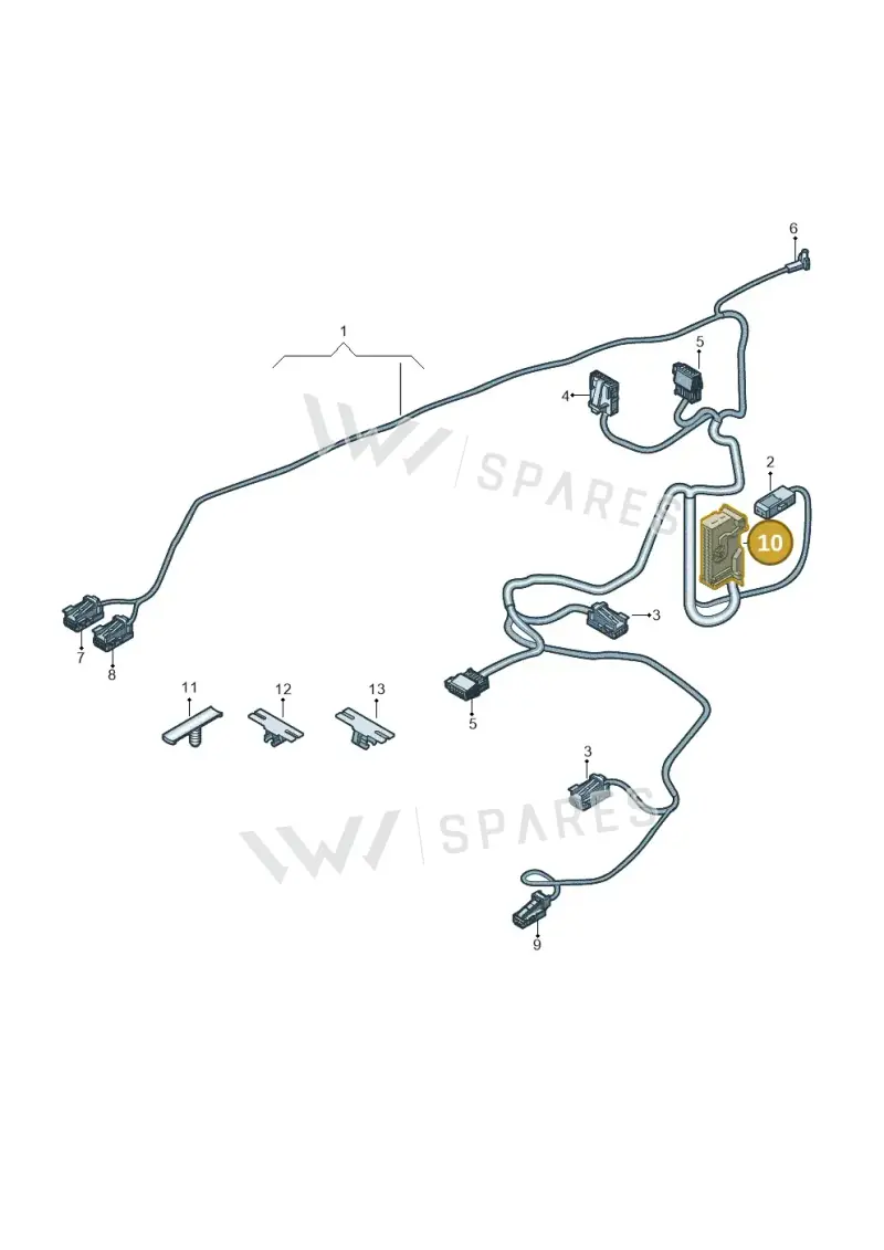 4M0972977 — Audi Q4 Sportback (2021-2025) diagram 89a972400, position 10