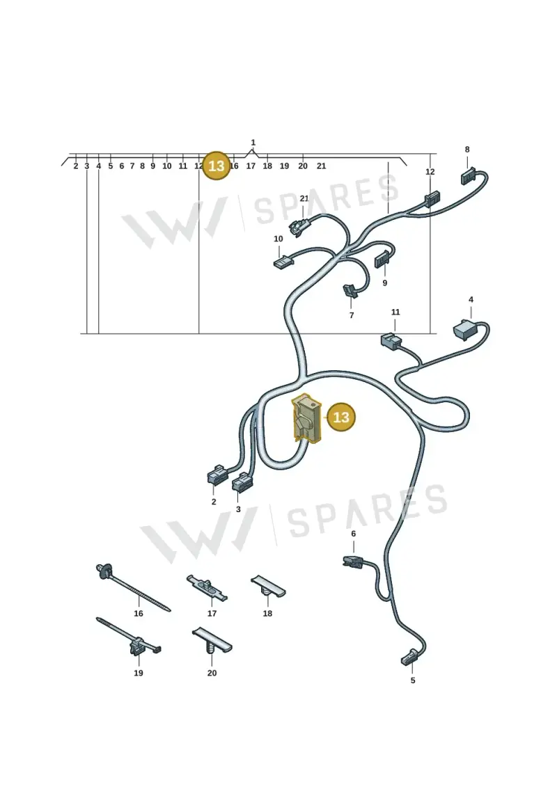 4M0972977 — Audi Q6 e-tron (2023-2025) diagram f5s972400, position 13