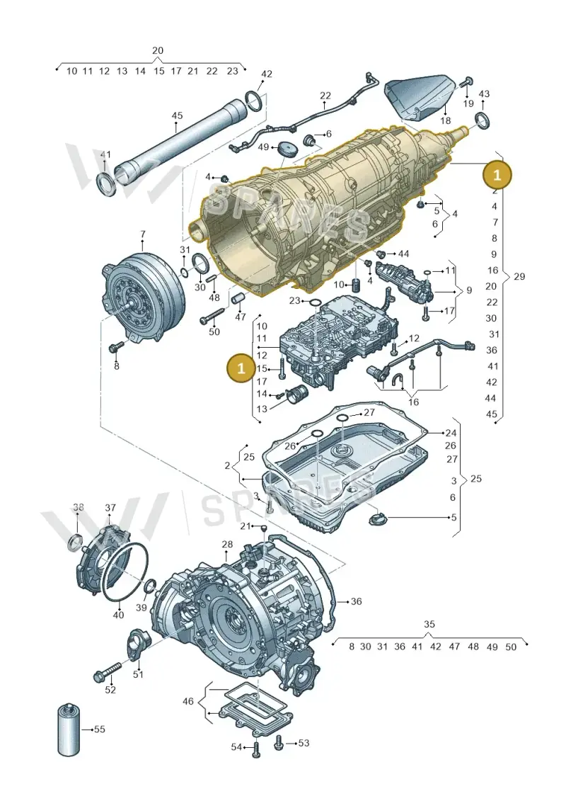 4M0997749 — Audi Q7 (2015-2025) diagram 859325850, position 1