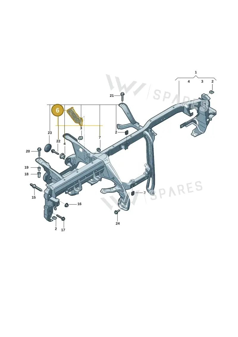 4M1857746 — Audi A7 (2021-) diagram 4kg857000, position 6