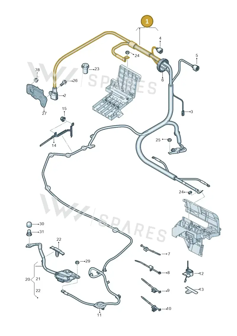 4M1971225K — Audi Q8 (2018-2025) diagram 859972040, position 1
