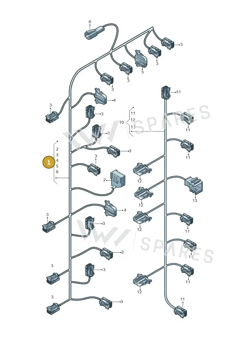 4M1971569F — Audi A8 (2017-2025) diagram 838972600, position 1