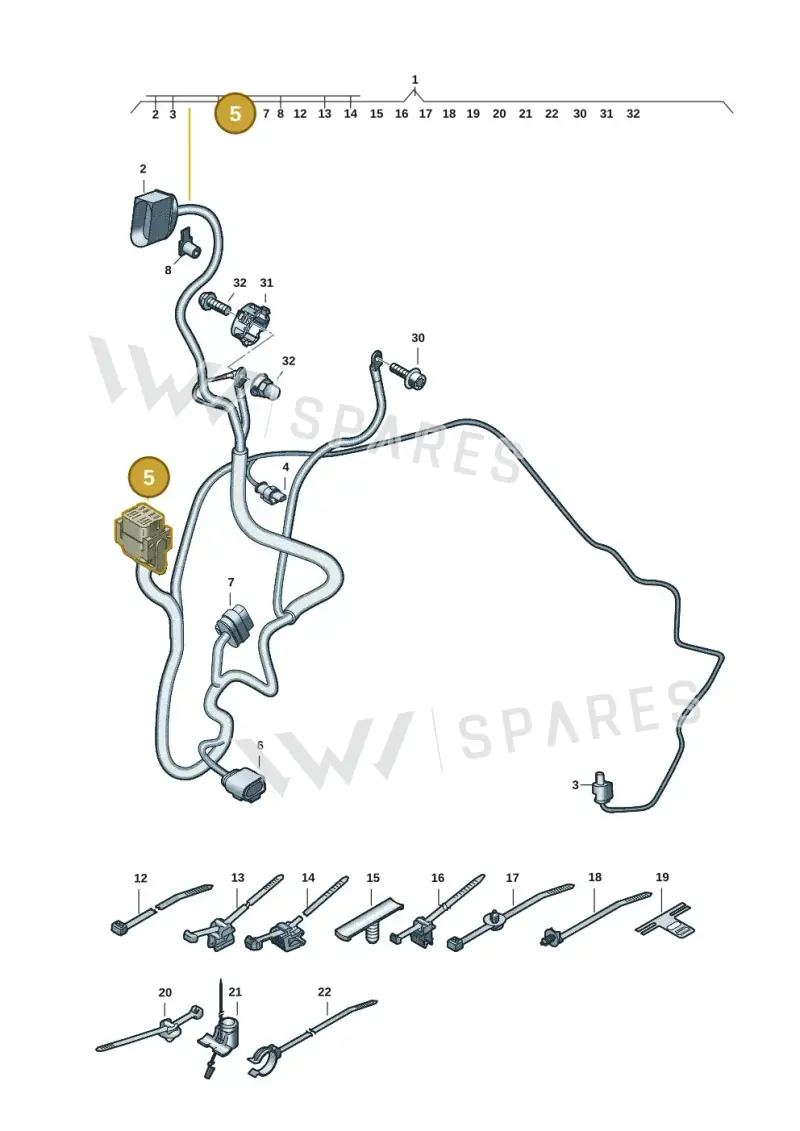 4M1973056A — Audi Q6 e-tron (2023-2025) diagram f5s972820, position 5