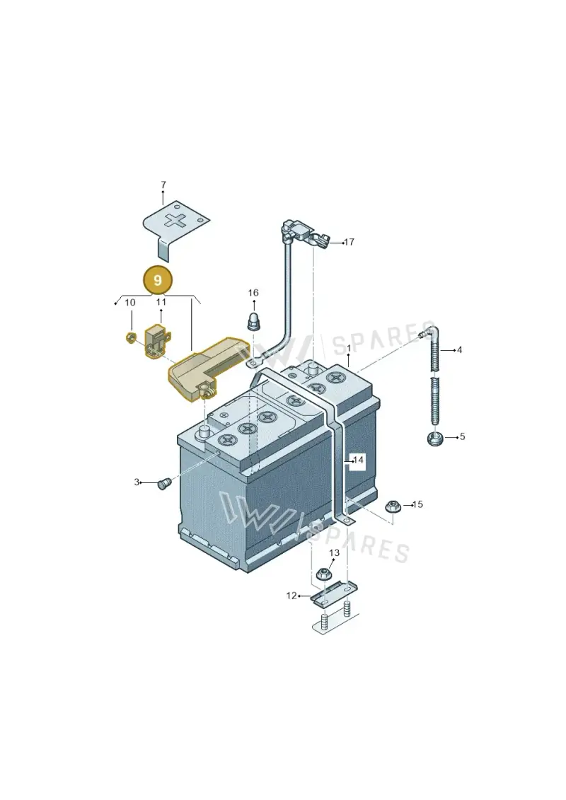 4M6915459B — Audi RS Q8 Quattro (2019-) diagram 429915000, position 9