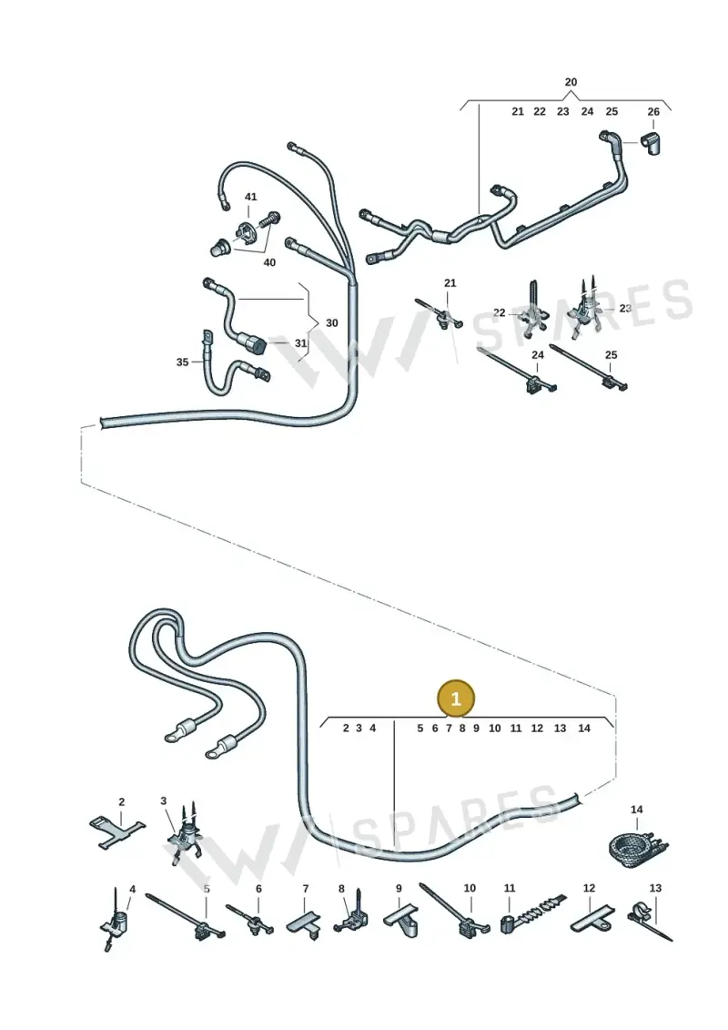 4M6971227S — Audi RS Q8 (2019-2025) diagram 429972000, position 1