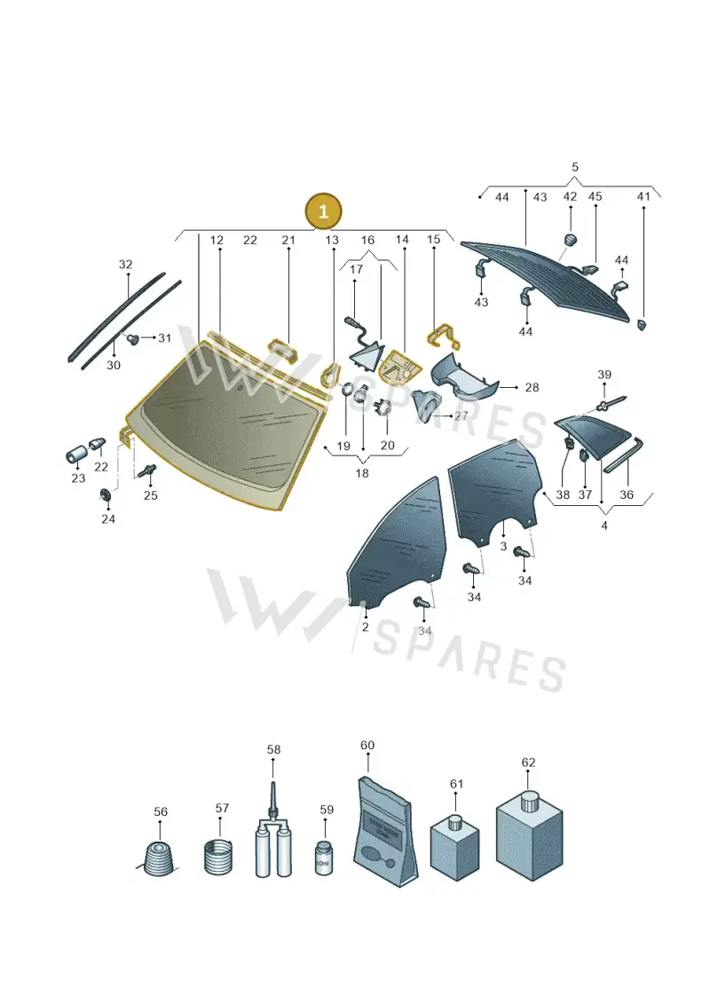 4M8845099AHNVB — Audi RS Q8 (2019-2025) diagram 429845000, position 1