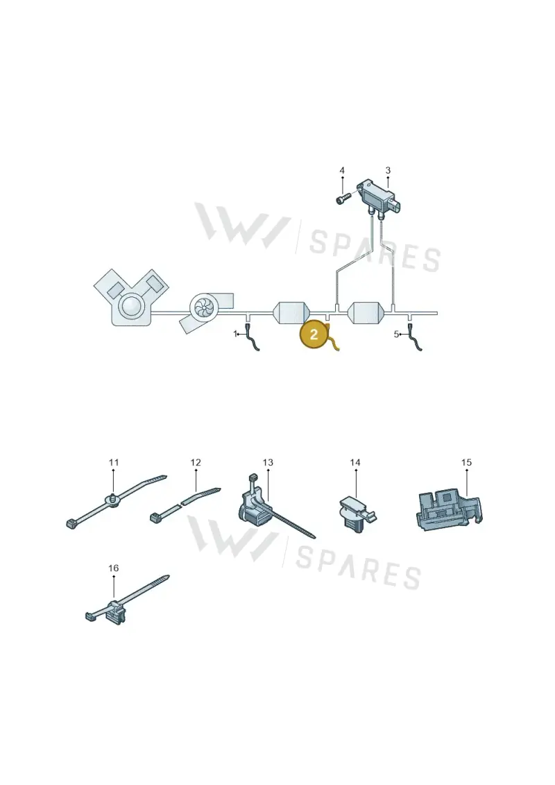 4M8906265C — Audi RS6 Avant (2019-2025) diagram 538906003, position 2