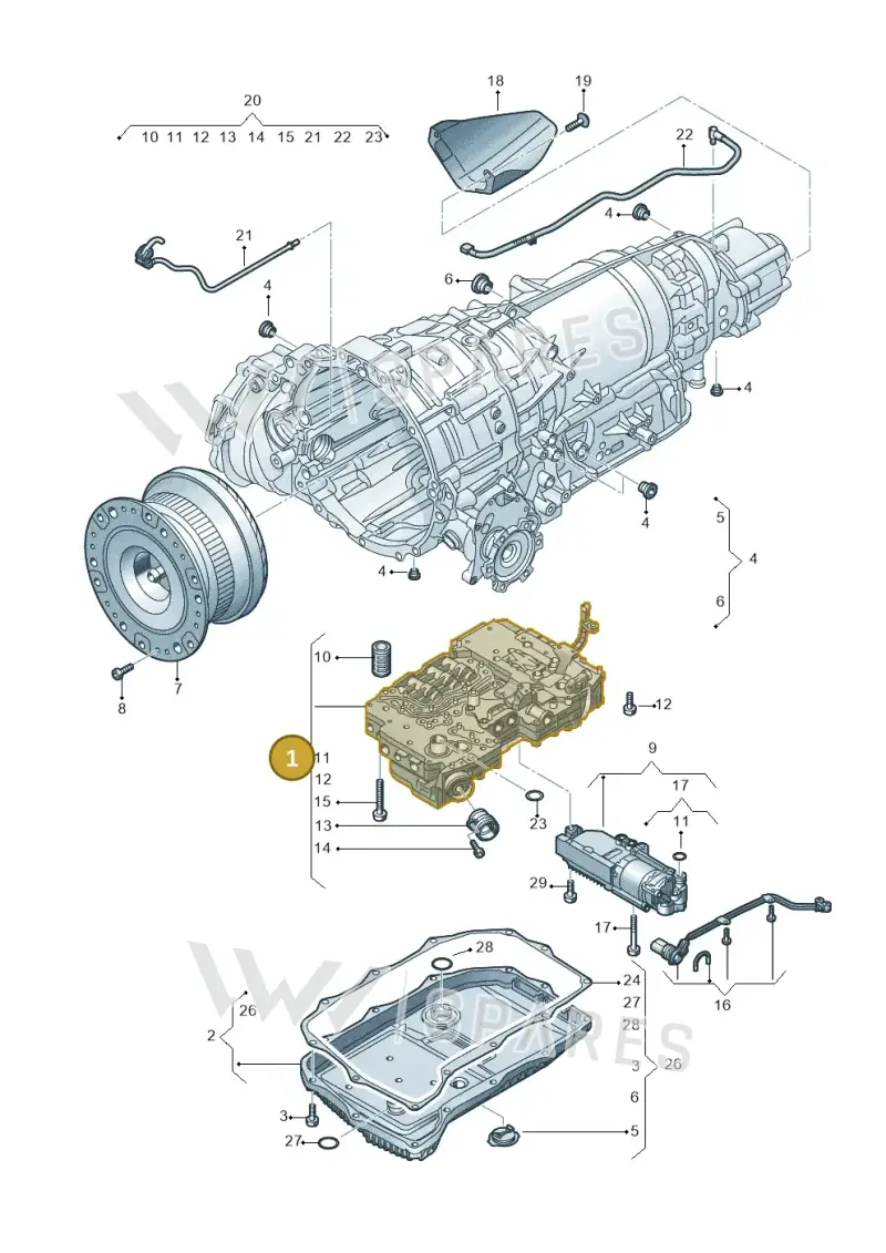4M8927158AJ — Audi Q8 (2018-2025) diagram 429325800, position 1