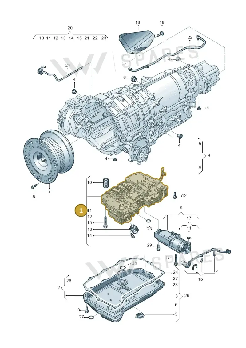 4M8927158BC — Audi Q8 (2018-2025) diagram 429325800, position 1