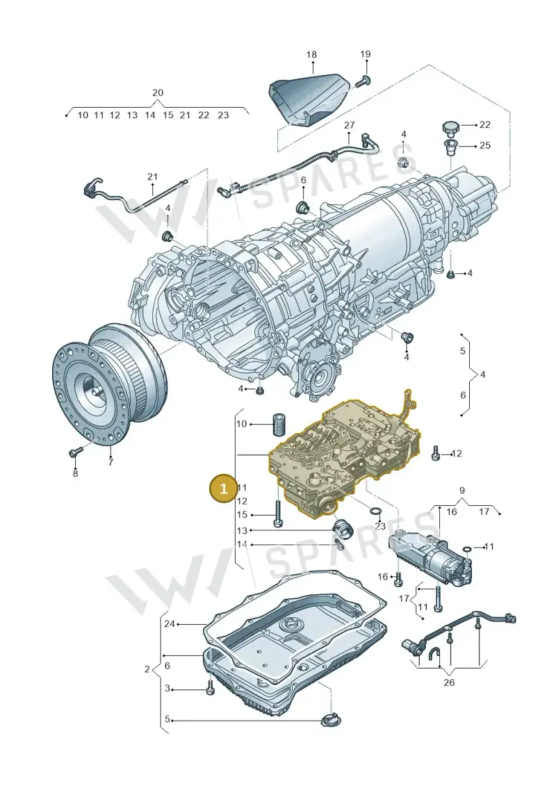 4M8927158BR — Audi Q8 (2018-2025) diagram 838325900, position 1