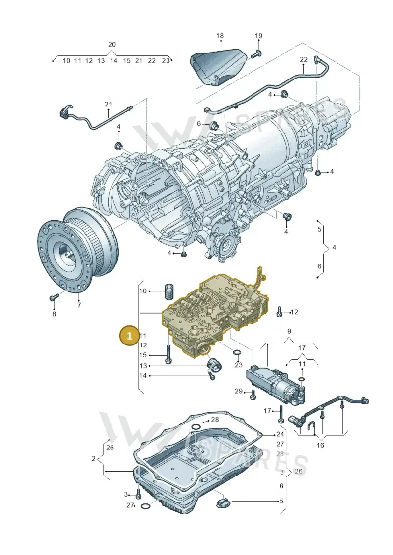 4M8927158CB — Audi Q8 (2018-2025) diagram 429325800, position 1