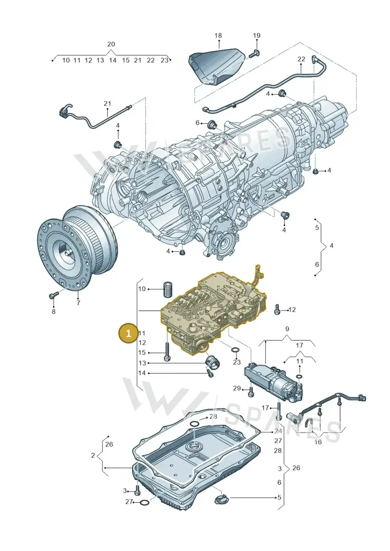 4M8927158CC — Audi Q8 (2018-2025) diagram 429325800, position 1