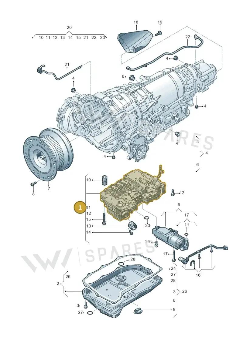 4M8927158G — Audi Q8 (2018-2025) diagram 429325800, position 1