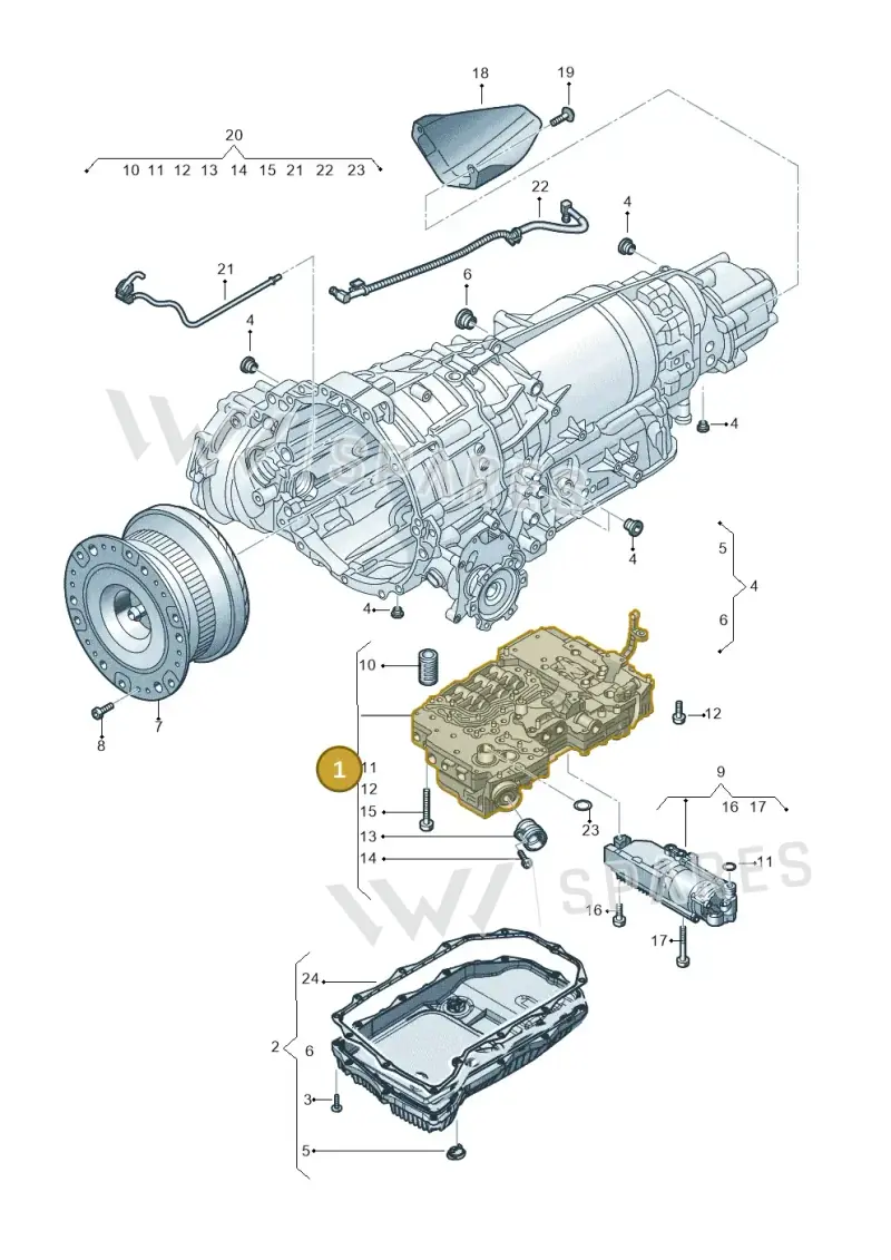 4M8927158L — Audi Q7 (2015-2025) diagram 859325900, position 1