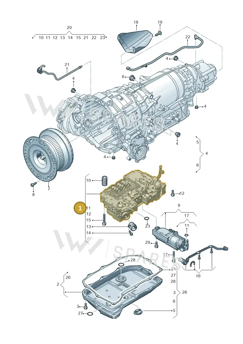 4M8927158S — Audi Q8 (2018-2025) diagram 429325800, position 1