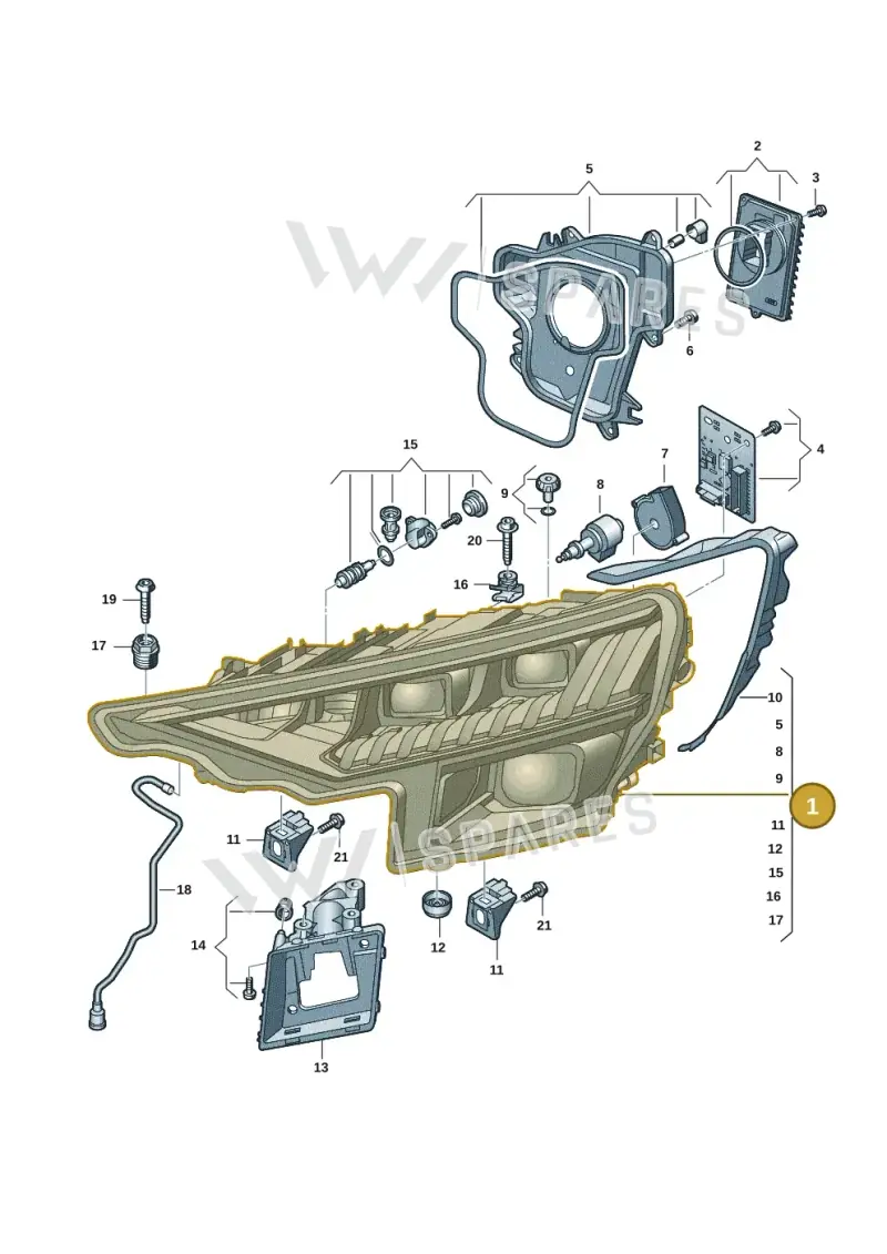 4M8941783A — Audi Q8 (2018-2025) diagram 429941000, position 1