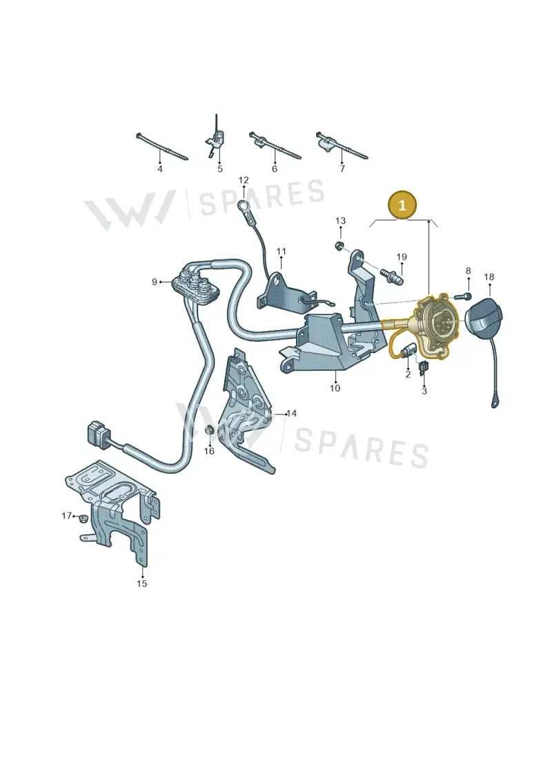 4M8971093 — Audi Q8 (2018-2025) diagram 429970300, position 1