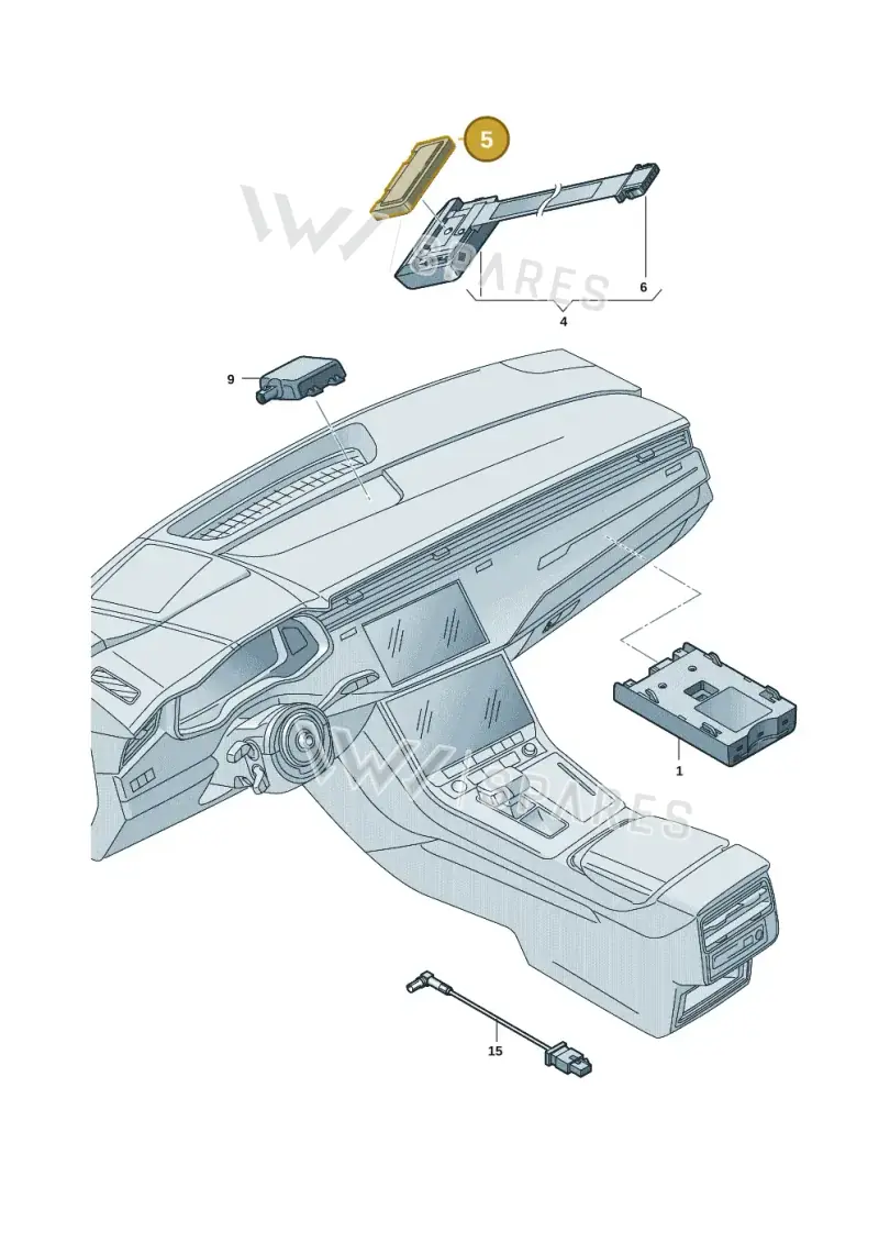 4N0035720 — Audi RS Q8 Quattro (2019-) diagram 429035057, position 5