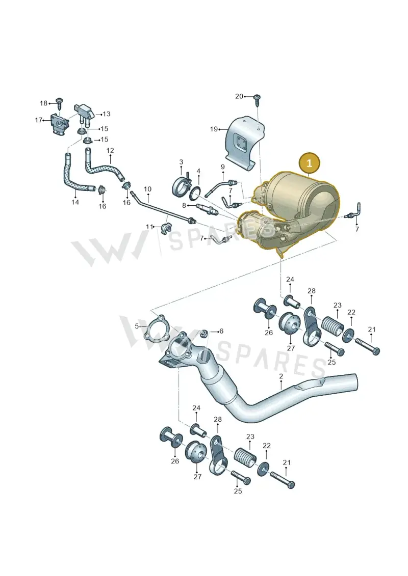 4N0254750TX — Audi Q5 (2016-2025) diagram 896253710, position 1