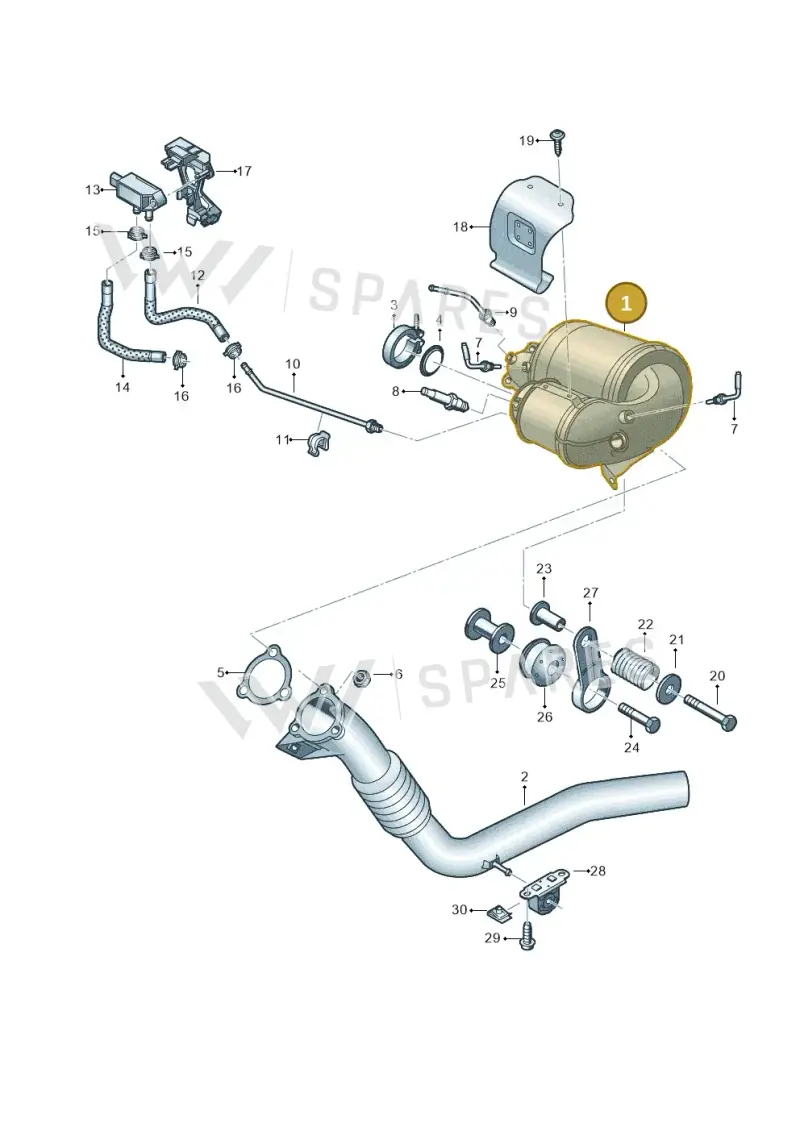 4N0254750TX — Audi A6 (2018-2025) diagram 435253710, position 1