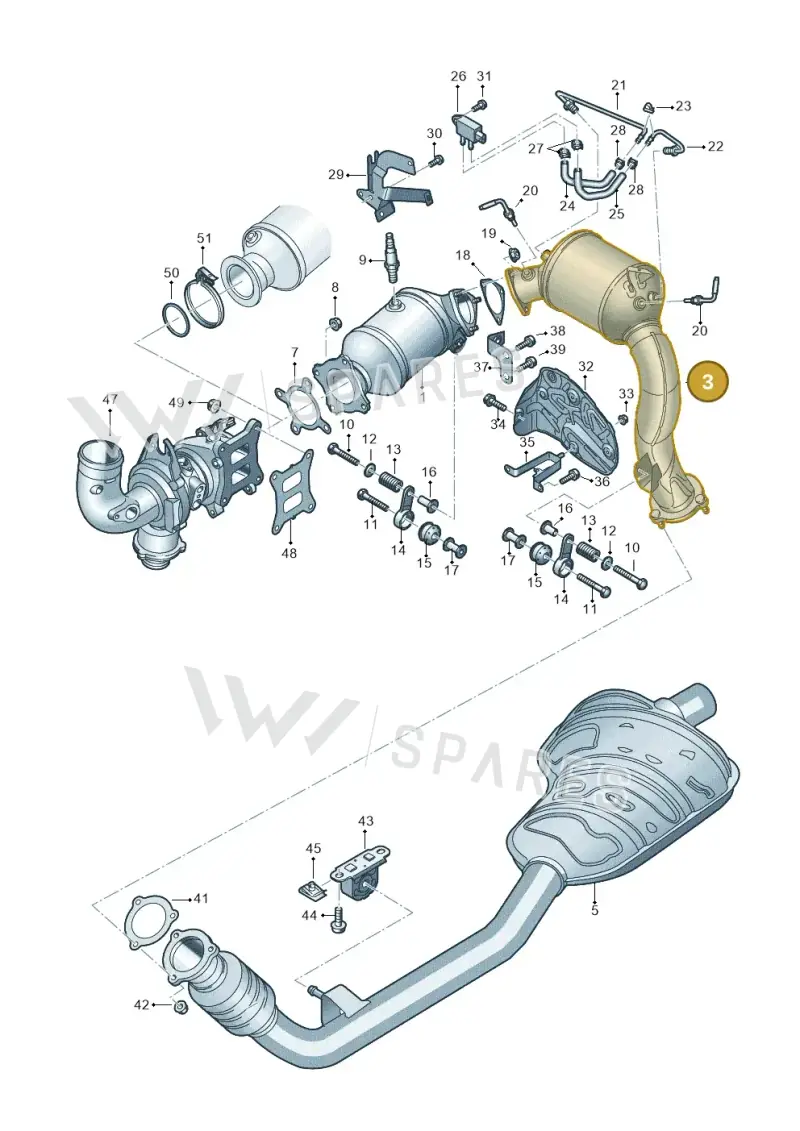 4N0254800L — Audi A8 (2017-2025) diagram 896253530, position 3