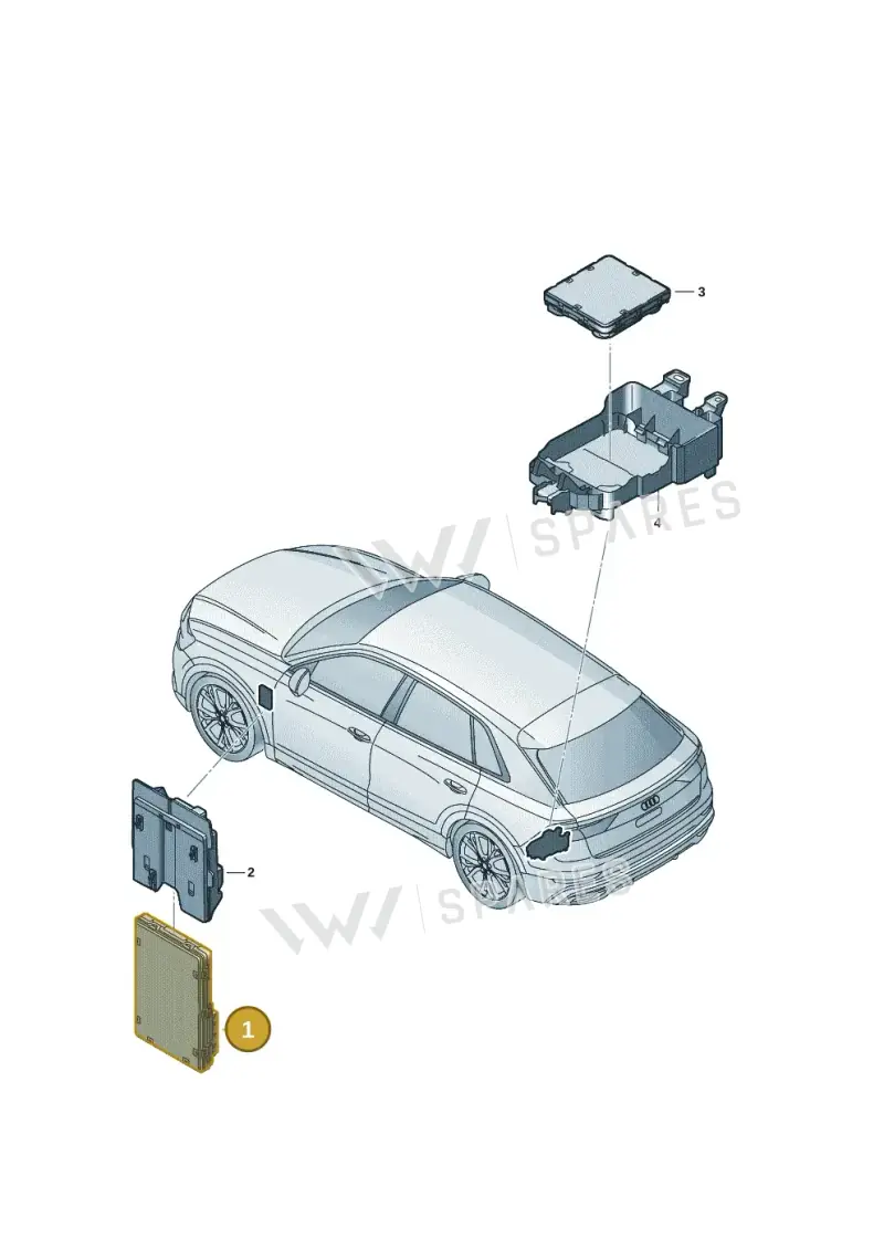 4N0907063MN — Audi RS Q8 (2019-2025) diagram 429907002, position 1