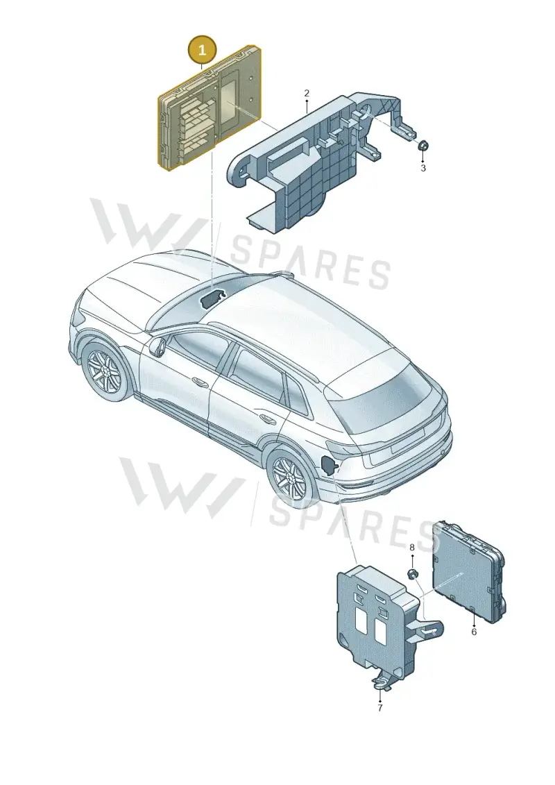 4N0907063MN — Audi Q8 e-tron (2018-2025) diagram 586907020, position 1