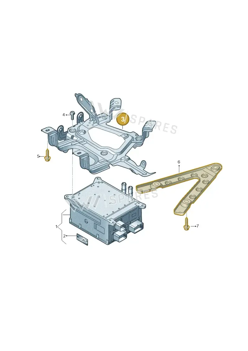4N0907908B — Audi A8 (2017-2025) diagram 838915800, position 3