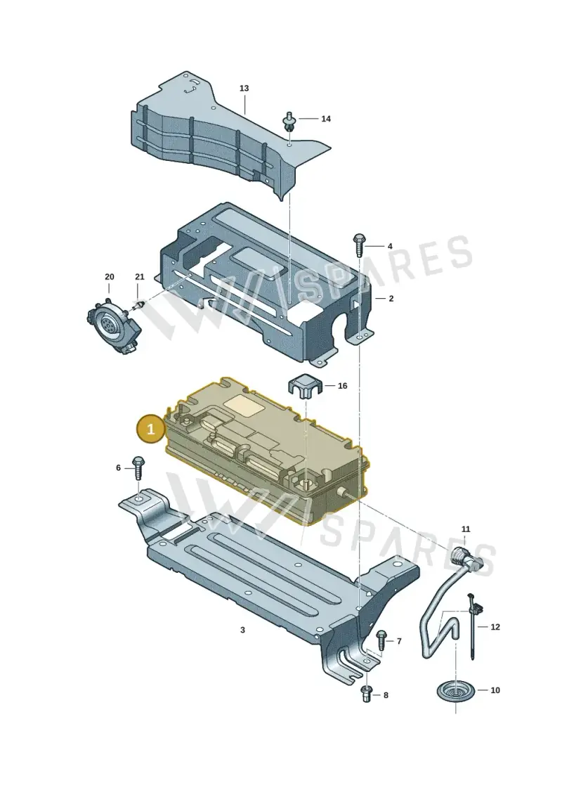 4N0915105F — Audi RS Q8 (2019-2025) diagram 429915005, position 1