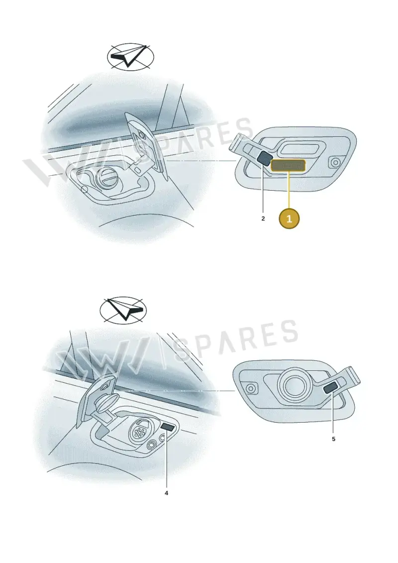 4P0010508B — Audi A5 Limousine (2024-2025) diagram 8wk010400, position 1