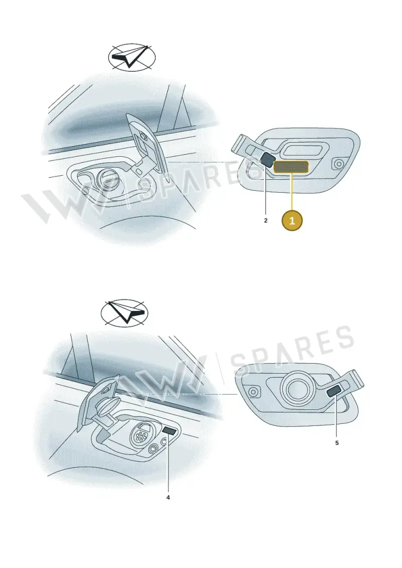 4P0010508C — Audi A5 Limousine (2024-2025) diagram 8wk010400, position 1