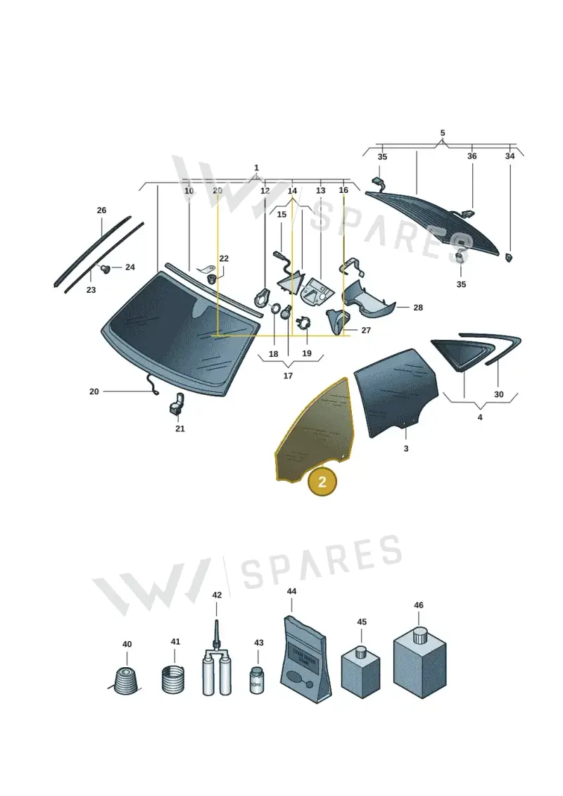 4P0845202 — Audi A5 Limousine (2024-2025) diagram 8wh845000, position 2
