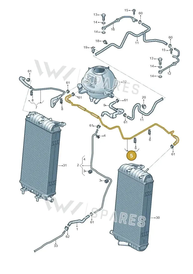 4S0121081E — Audi R8 Spyder (2015-2024) diagram 872121350, position 5