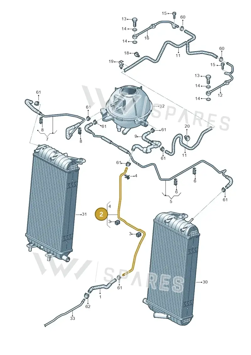 4S0121081L — Audi R8 Spyder (2015-2024) diagram 872121350, position 2
