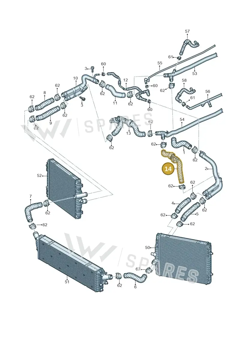 4S0122049 — Audi R8 Spyder (2015-2024) diagram 872121200, position 14