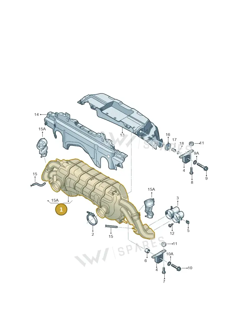 4S0251051Q — Audi R8 Spyder (2015-2024) diagram 872253850, position 1