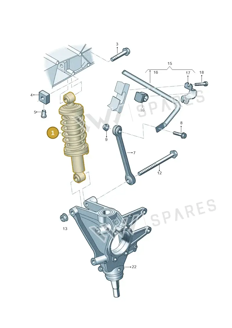 4S0512019G — Audi R8 Spyder (2015-2024) diagram 872511000, position 1