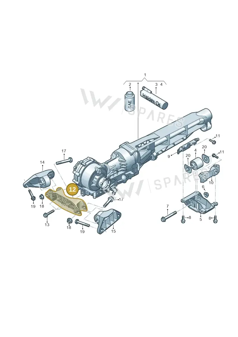 4S0802871A — Audi R8 Spyder (2015-2024) diagram 872409000, position 12
